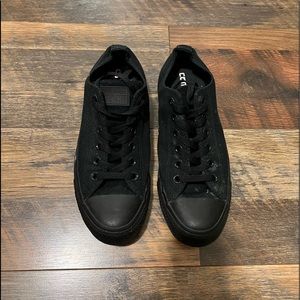 All Black Converse Shoes
